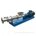 Screw Water Pump High viscosity health grade molasses pump 304SS screw pump Factory